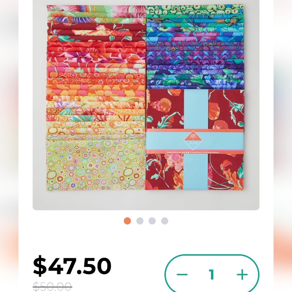 Kaffe Classics Spectrum Colorway 10" Squares
